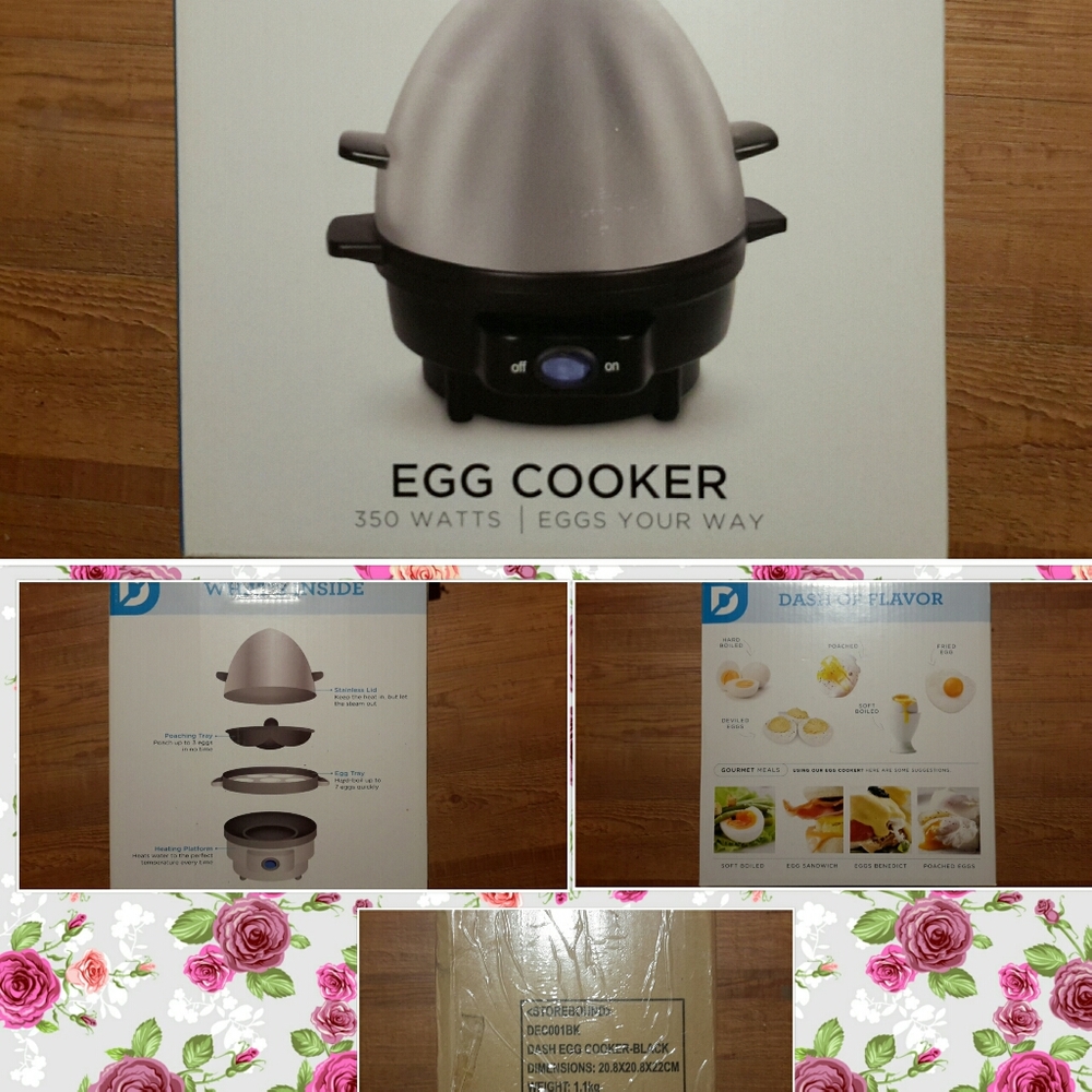 NWOT ☆Dash☆ Egg Cooker